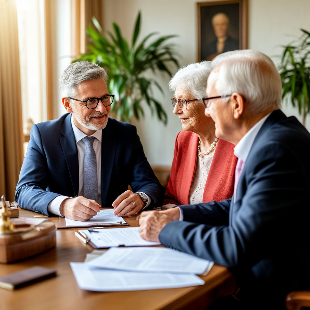 Image d’un senior heureux